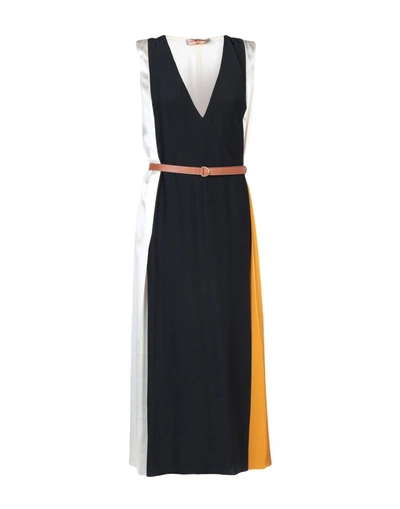 Shop Tory Burch Midi Dresses In Black