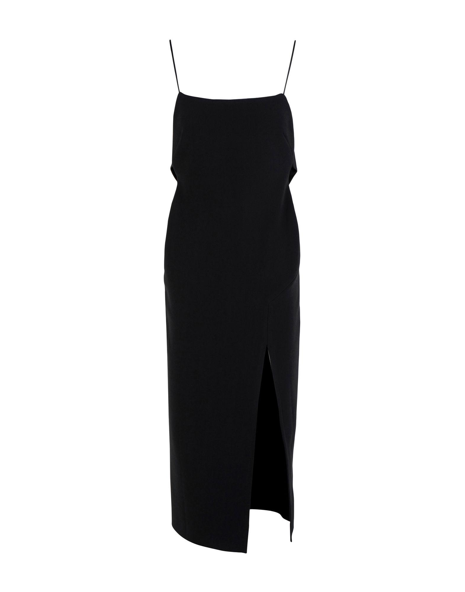 bec and bridge black midi dress