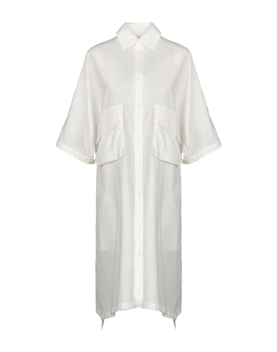 Shop Y's Knee-length Dress In White