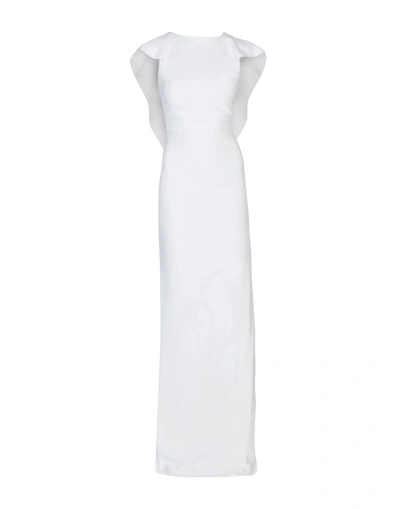 Shop Antonio Berardi Long Dress In White