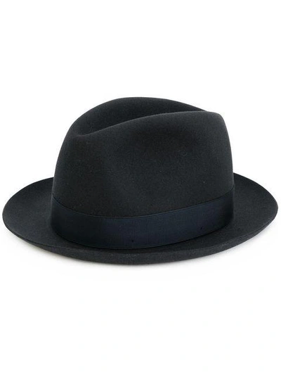 Shop Borsalino Felt Trilby Hat In 461