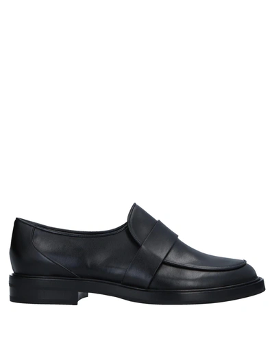 Shop Casadei Loafers In Black