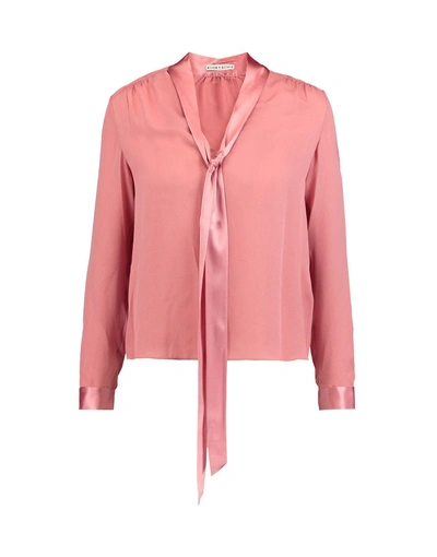 Shop Alice And Olivia Blouses In Pastel Pink