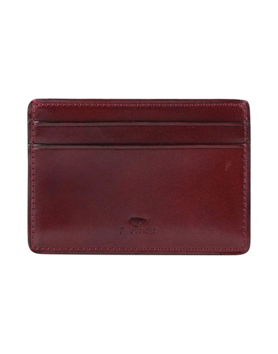 Shop Il Bussetto Document Holders In Maroon
