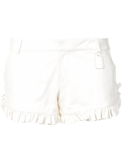 Shop Thomas Wylde Jovi Shorts - White