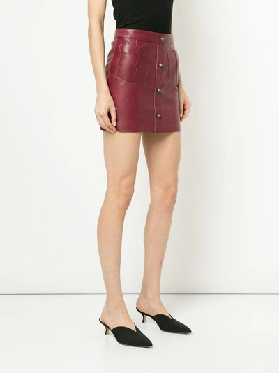 Shop Aje Shrimpton Mini Skirt - Red