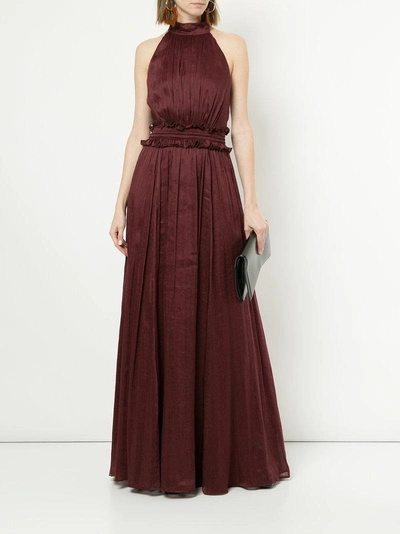 Shop Aje Georgia Maxi Dress - Red