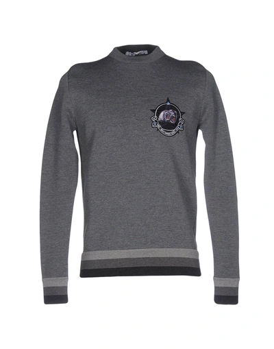 Shop Givenchy Man Sweatshirt Grey Size M Wool, Polyamide, Elastane