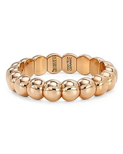 Shop Roberto Demeglio Aura Small Stretch Bracelet In Rose Gold