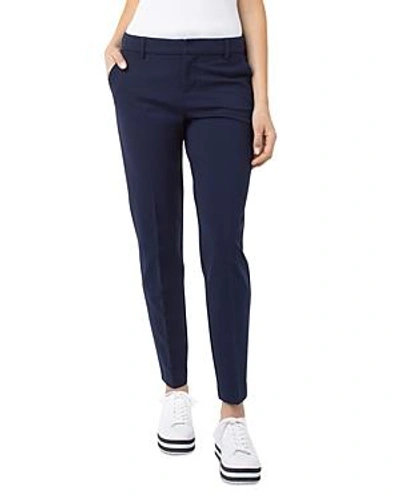 Shop Liverpool Slim-leg Pants In Cadet Blue