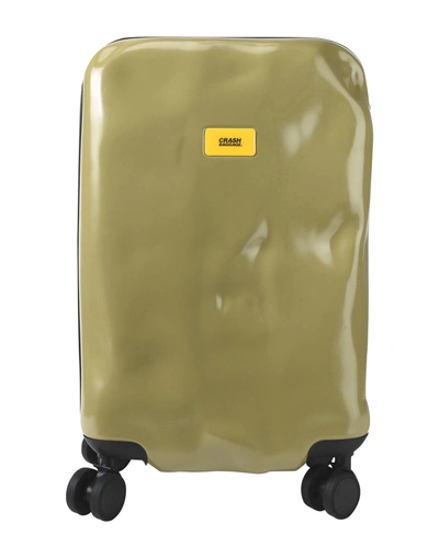 Shop Crash Baggage Luggage In Gold
