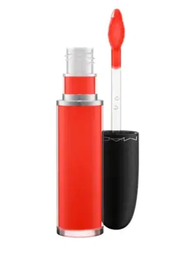 Shop Mac Women's Retro Matte Liquid Lip Color In Quite The Standout