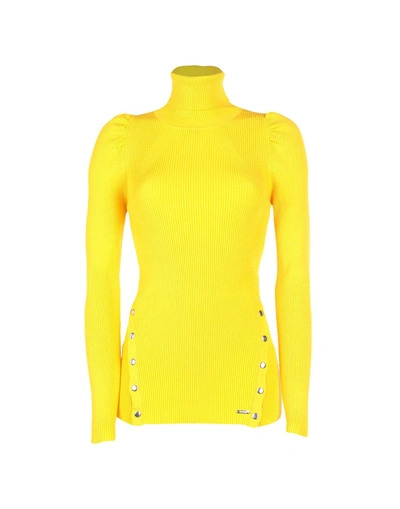 Shop Guess Turtleneck In Yellow