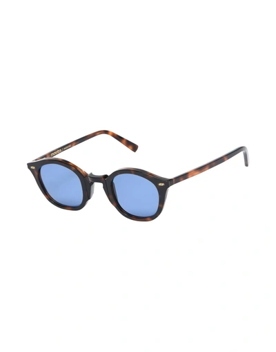 Shop Movitra Sunglasses In Dark Brown