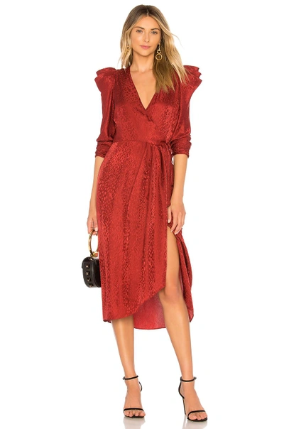 Shop A.l.c . Carolina Dress In Red. In Crimson