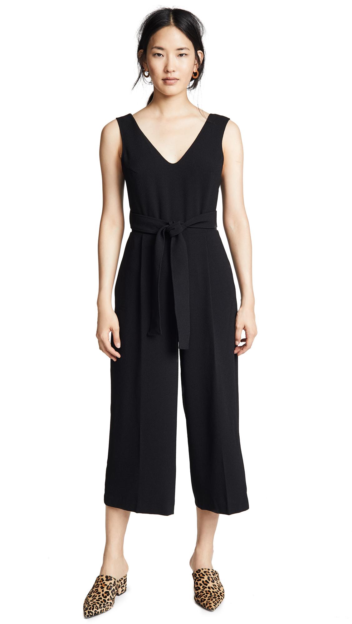 club monaco black jumpsuit