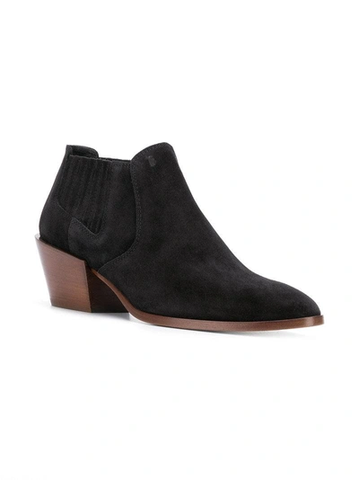 Shop Tod's Slip-on Ankle Boots - Black