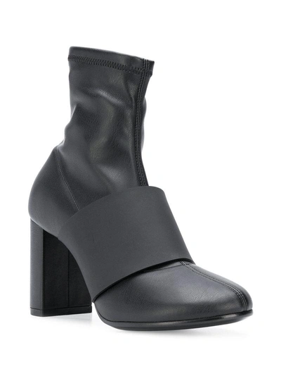 Shop Mm6 Maison Margiela Sock-boots - Schwarz In Black