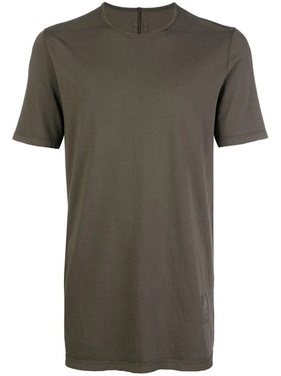 Shop Rick Owens Drkshdw Classic Plain T-shirt - Green