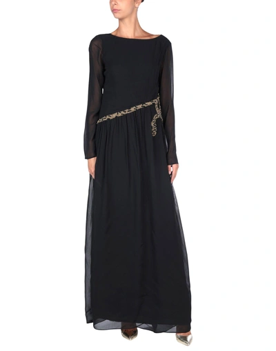 Class Roberto Cavalli Long Dresses In Black | ModeSens