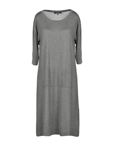 Shop Weekend Max Mara Short Dresses In Grey