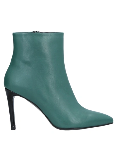 Shop Gianni Marra Ankle Boot In Green