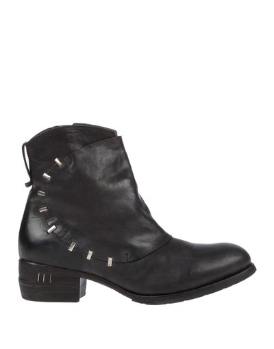Shop Moma Ankle Boot In Dark Brown