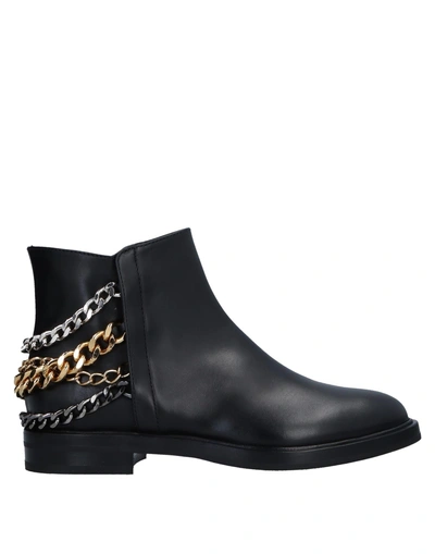 Shop Casadei Ankle Boots In Black