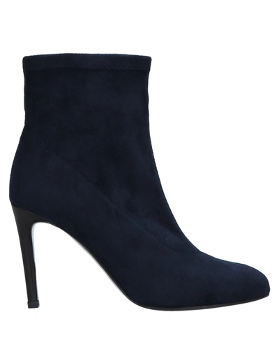 Shop Gianni Marra Ankle Boot In Dark Blue