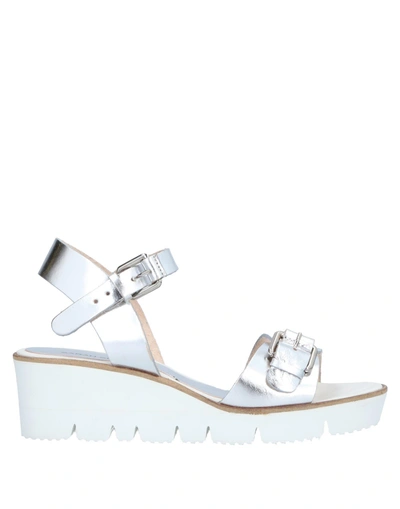 Shop Sarah Summer Sandals In Silver