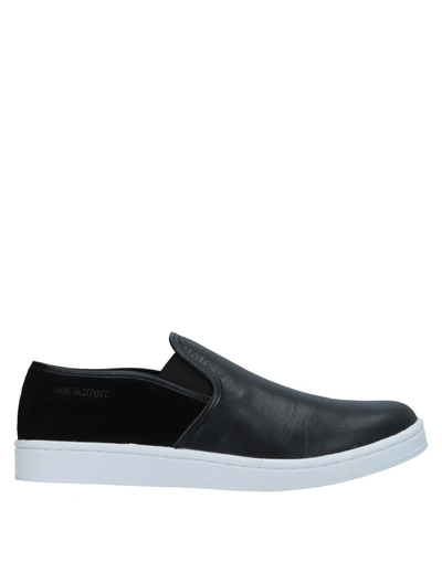 Shop Neil Barrett Sneakers In Black