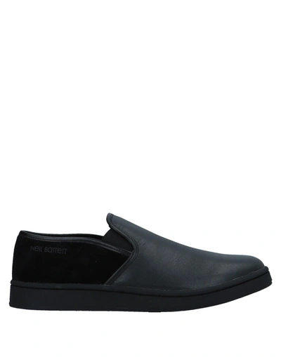 Shop Neil Barrett Sneakers In Black