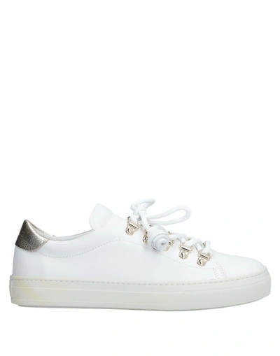 Shop Tod's Sneakers In White