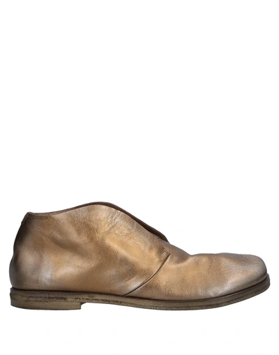 Shop Marsèll Loafers In Gold