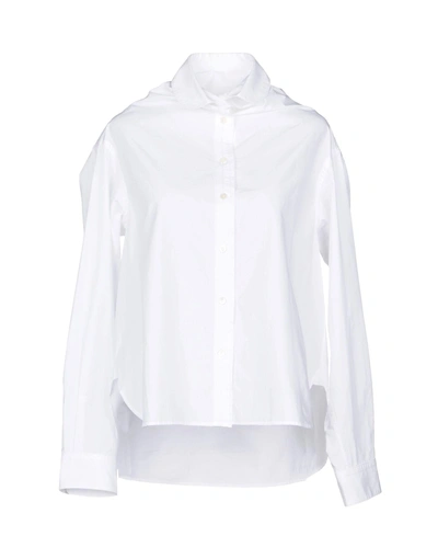 Shop Sakayori. Shirts In White