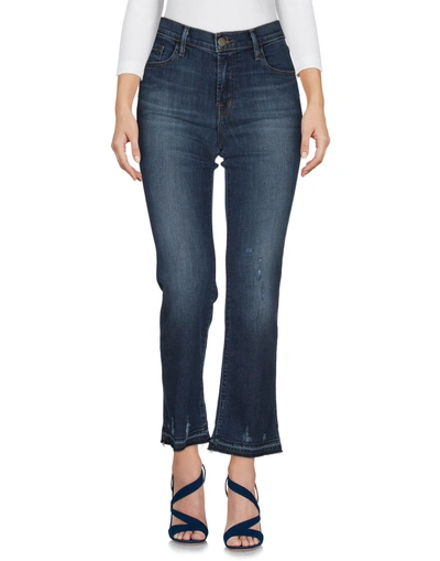 Shop J Brand Woman Jeans Blue Size 25 Cotton, Lyocell, Elastane