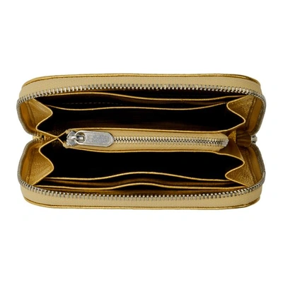 Shop Pb 0110 Gold Zip Wallet