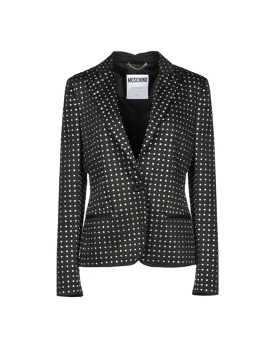 Shop Moschino Sartorial Jacket In Black