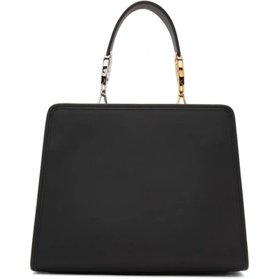 Shop Fendi Black Small Runaway Tote In F0gxn Black