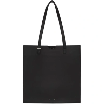 Shop Pb 0110 Black Leather Tote