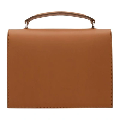 Shop Pb 0110 Brown Top Handle Bag