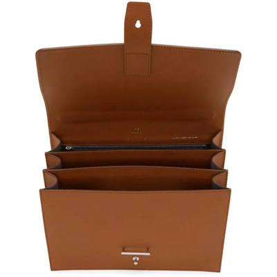 Shop Pb 0110 Brown Top Handle Bag