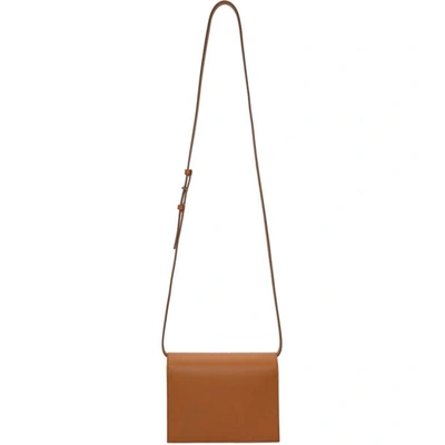 Shop Pb 0110 Brown Flap Bag