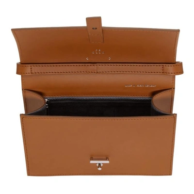 Shop Pb 0110 Brown Flap Bag
