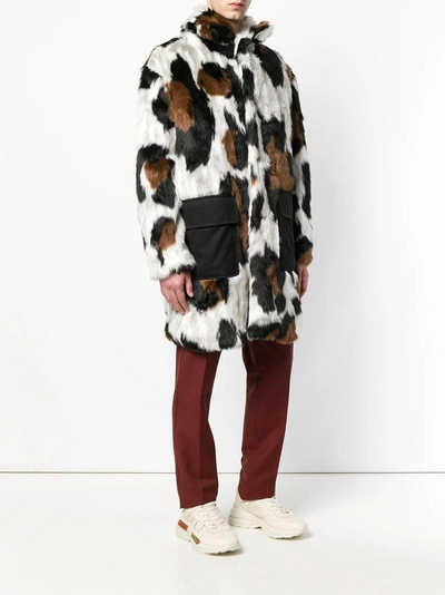 Kenzo leopard coat deals