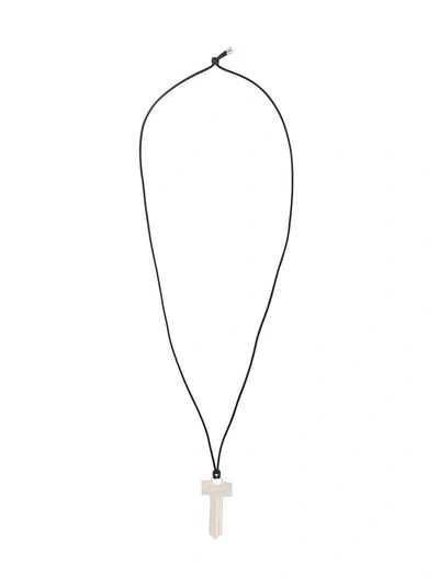 Shop Ambush Cross Pendant Necklace - Black