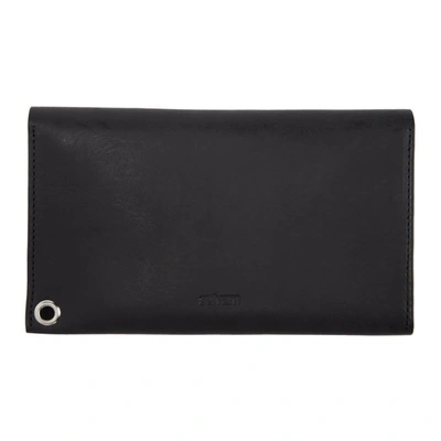 Shop Sulvam Black Continental Wallet