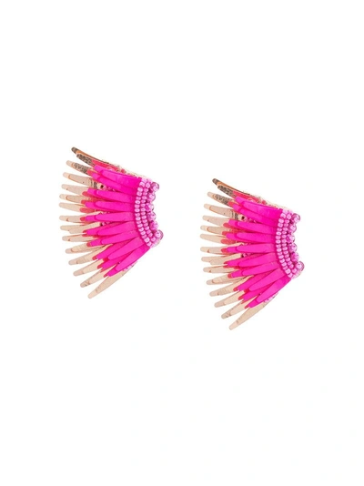 Shop Mignonne Gavigan Mini Madeleine Earrings - Pink