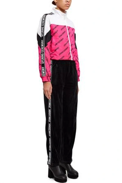 Shop Opening Ceremony Velour Track Pant In Black