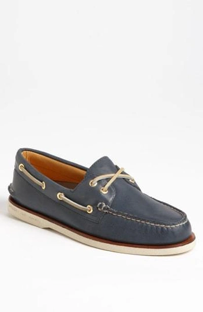 Shop Sperry 'gold Cup - Authentic Original' Boat Shoe In Navy